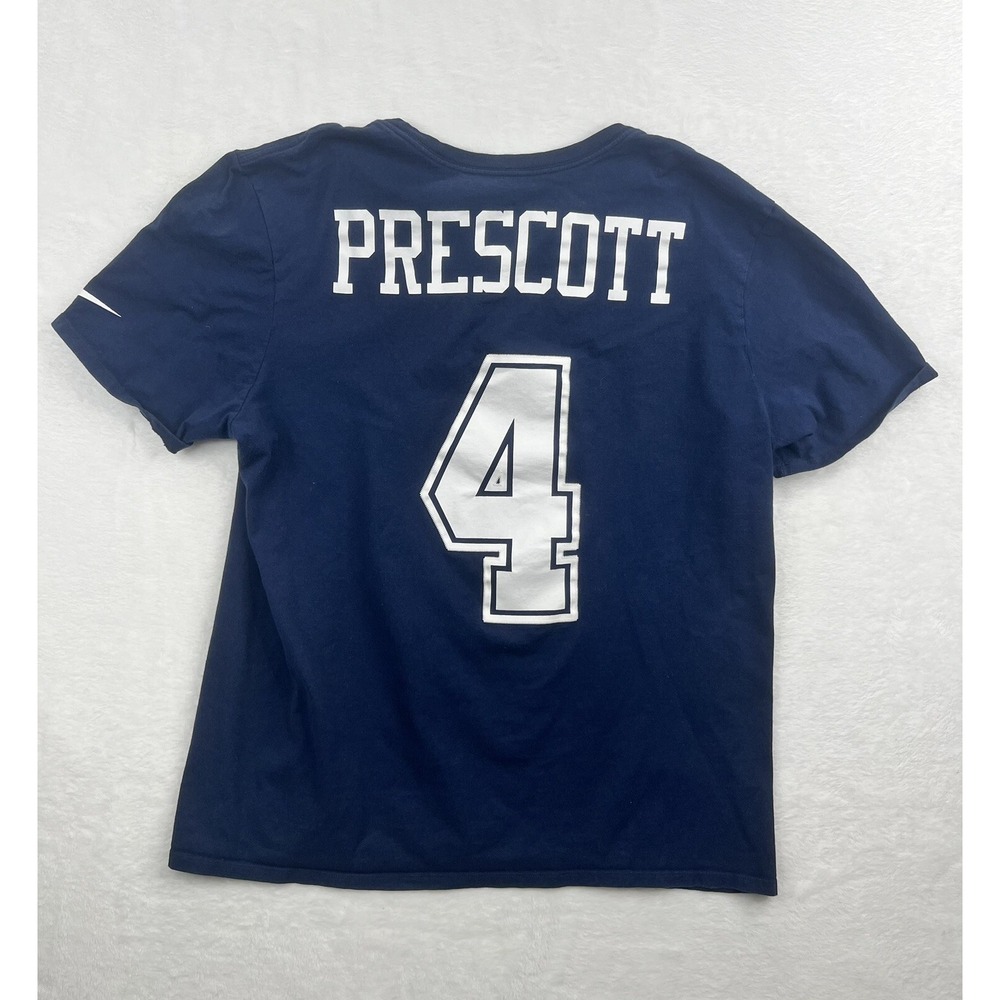 Dallas Cowboys The Nike Tee Adult XL T-Shirt Dak Prescott 4 Football